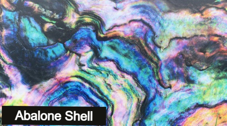 Thumbnail: Crescent Moon Shelf with Pattern print 