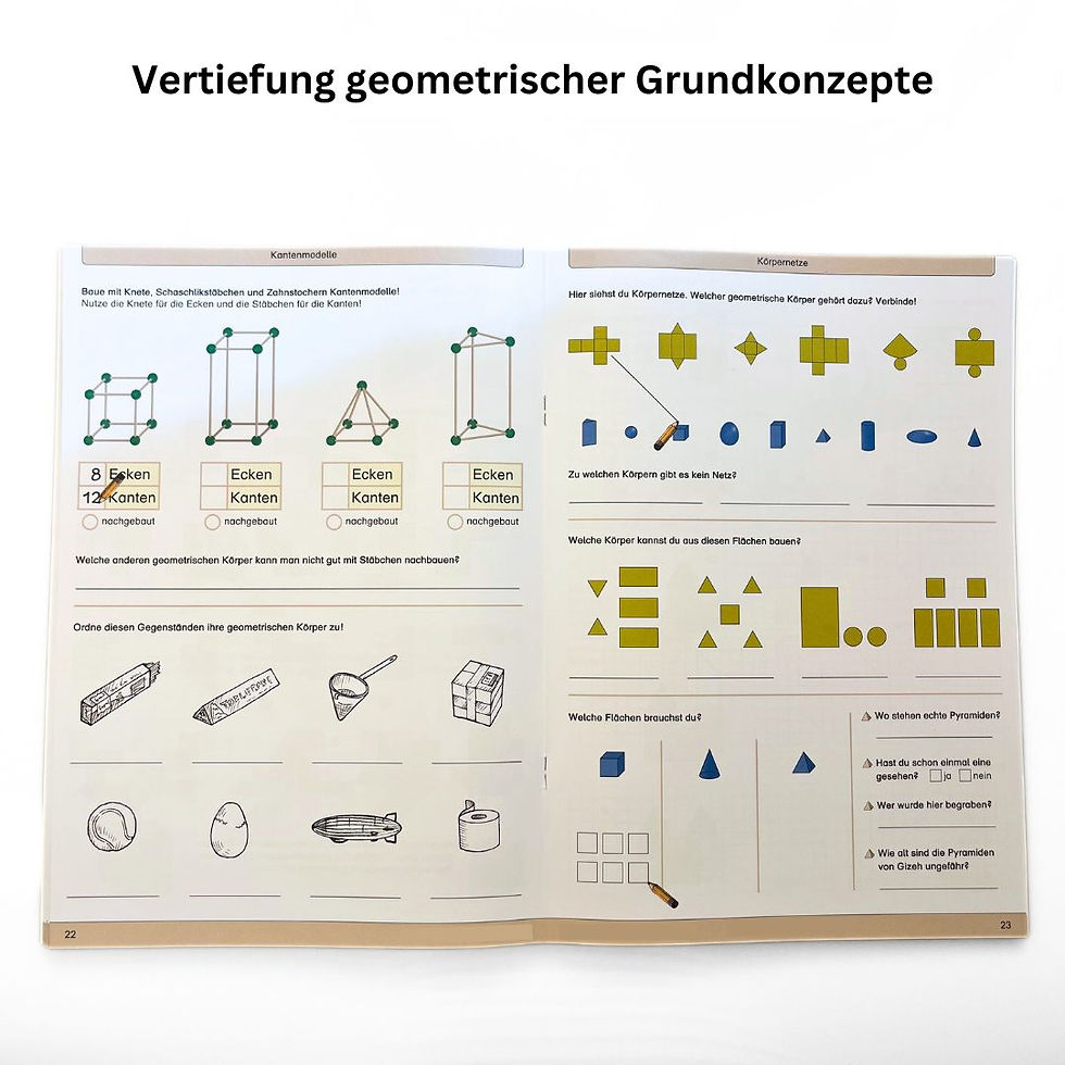 Thumbnail: Complex geometric solids and figures & symmetry