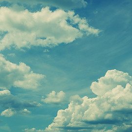 Fluffy White Clouds