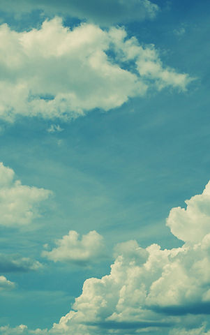 Fluffy White Clouds