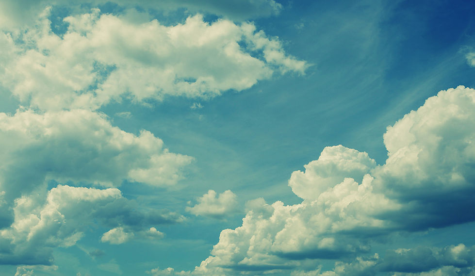 Fluffy White Clouds