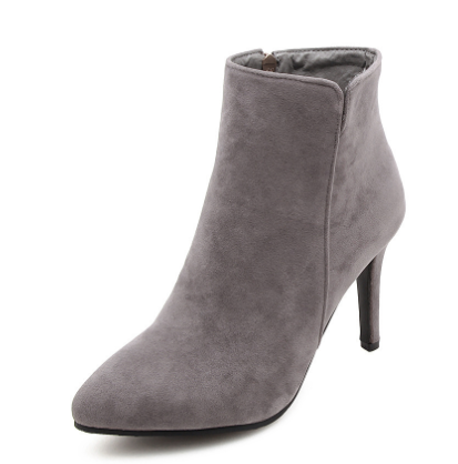 Thumbnail: Women's Super High Heel Pointed Toe Ankle Boots