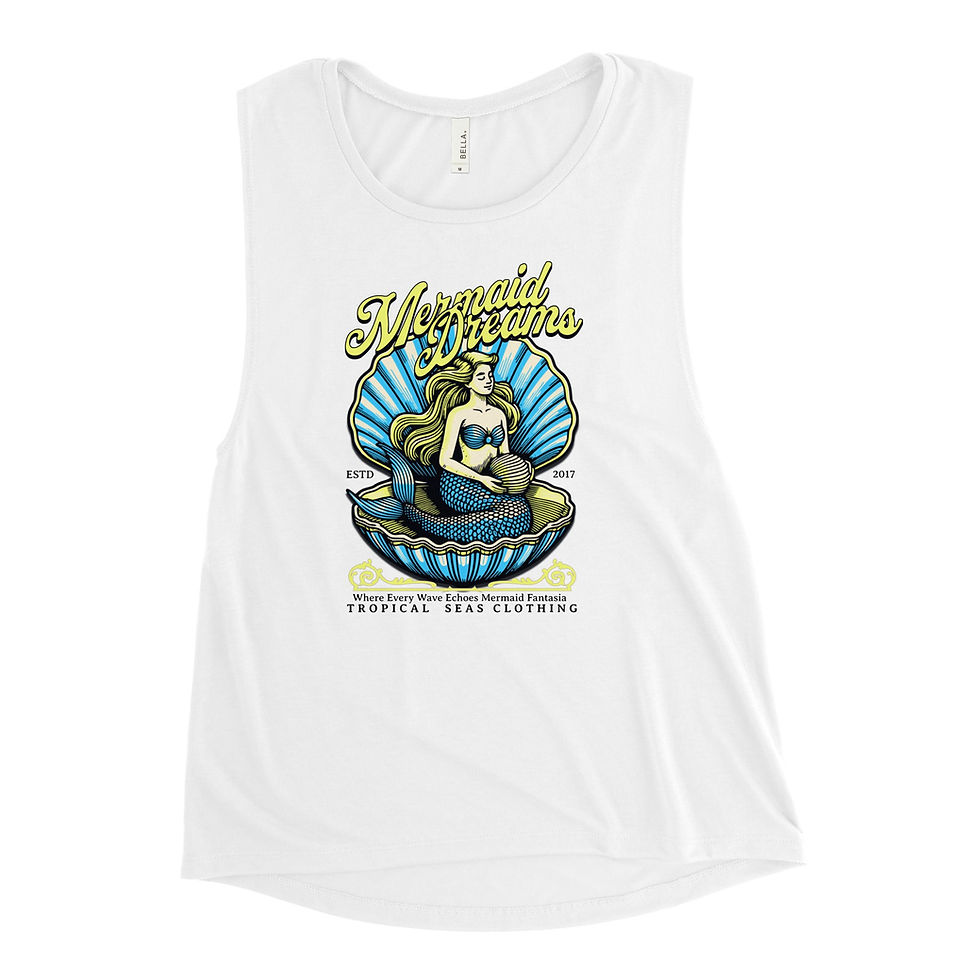 Thumbnail: Ladies’ Tropical Mermaid Tank Top