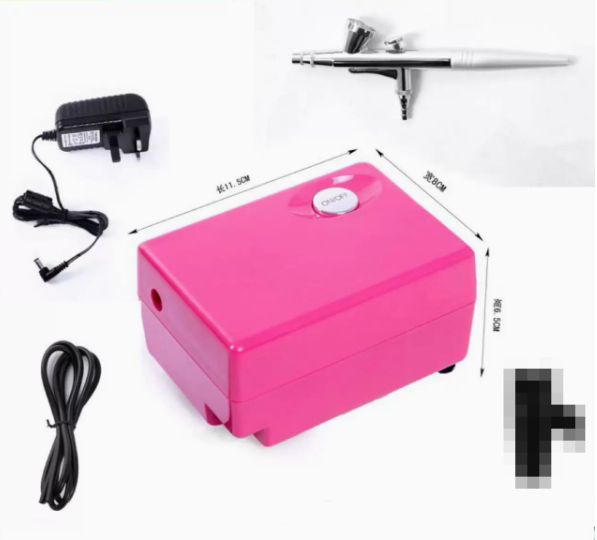 Thumbnail: Mini Airbrush Beauty Set with Makeup Airbrush Kit