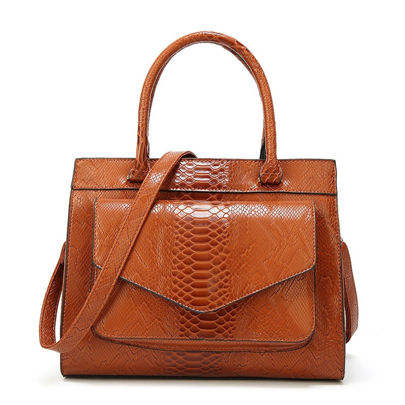 Thumbnail: Women's Snake Print Handbag