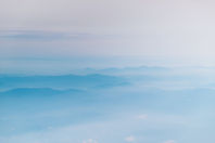 迷霧山景
