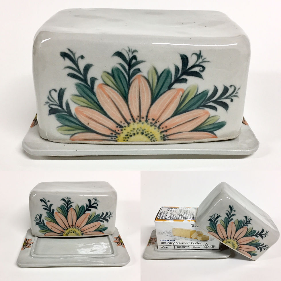 Custom ordered butterdish
