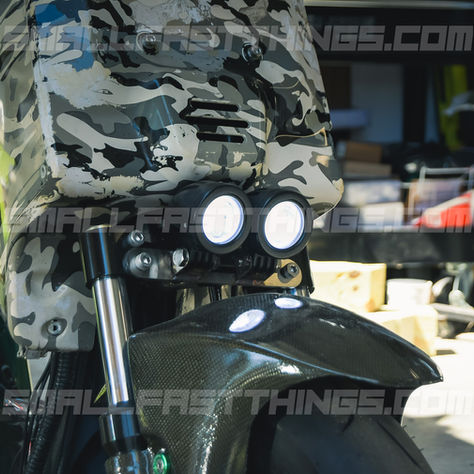 LED headlight bar Honda Ruckus