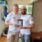 Matthew Hoggard and Monty Panesar