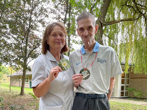 LOROS patients and staff complete ten marathons in amazing fundraising effort