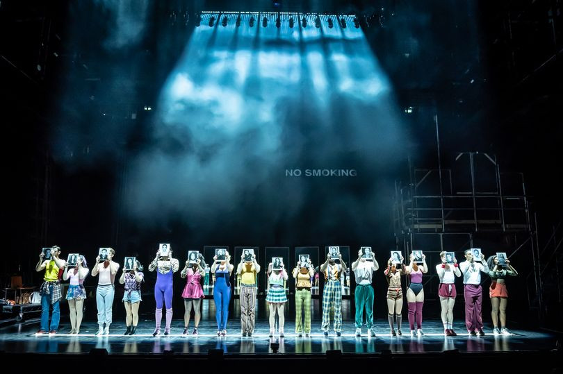 The cast of A Chorus Line at Curve theatre Leicester
