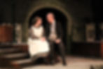 Scarlett Hubbard and David Lovell in The Railway Children A Musical at The Little Theatre in Leicester