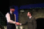 Tom Young and Harvey Griffiths in The Railway Children A Musical at The Little Theatre in Leicester