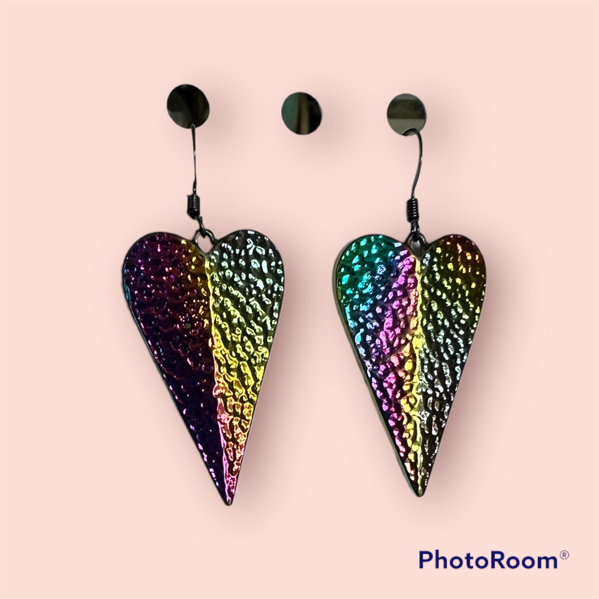 Rainbow Iridescent earrings