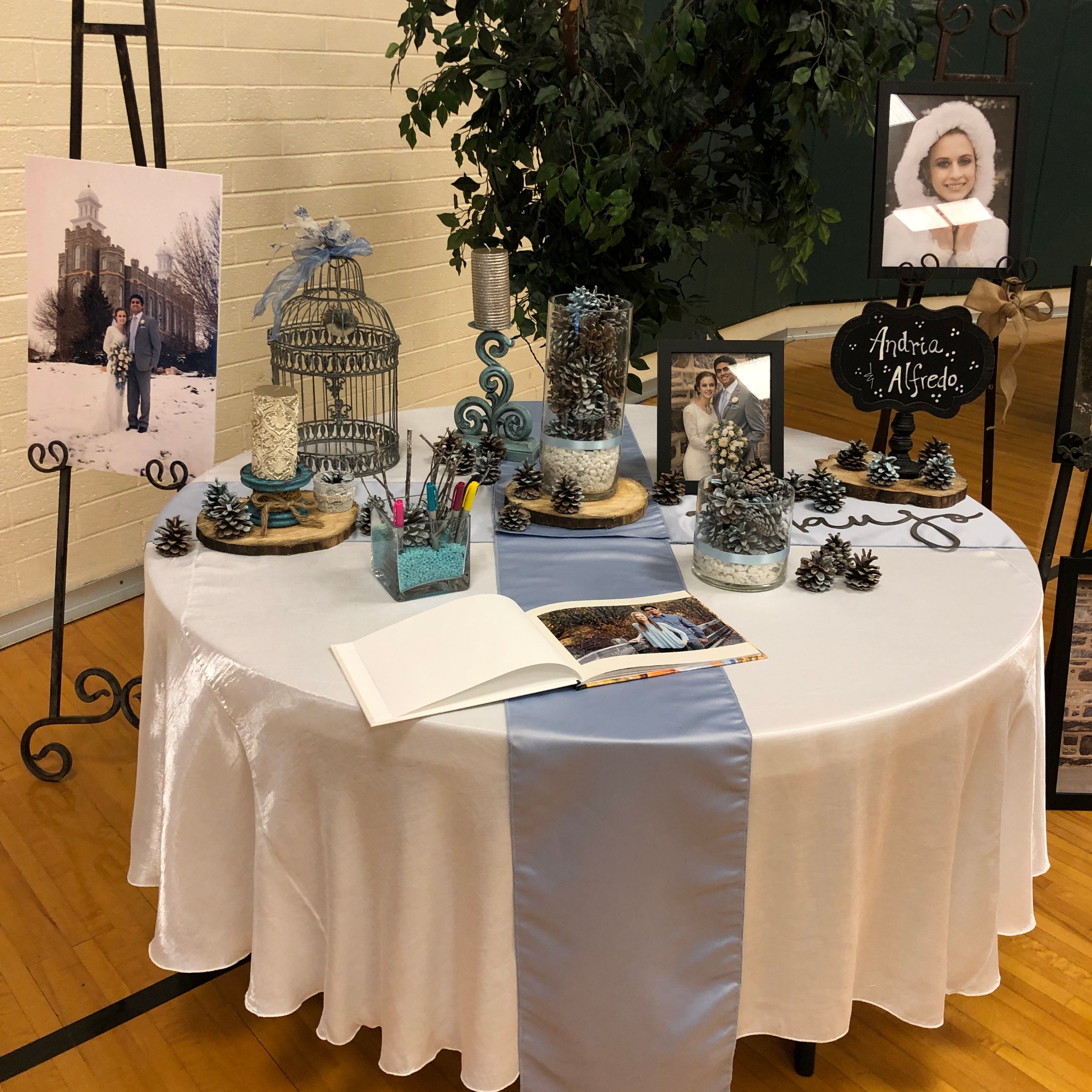 Book Table in the Entry