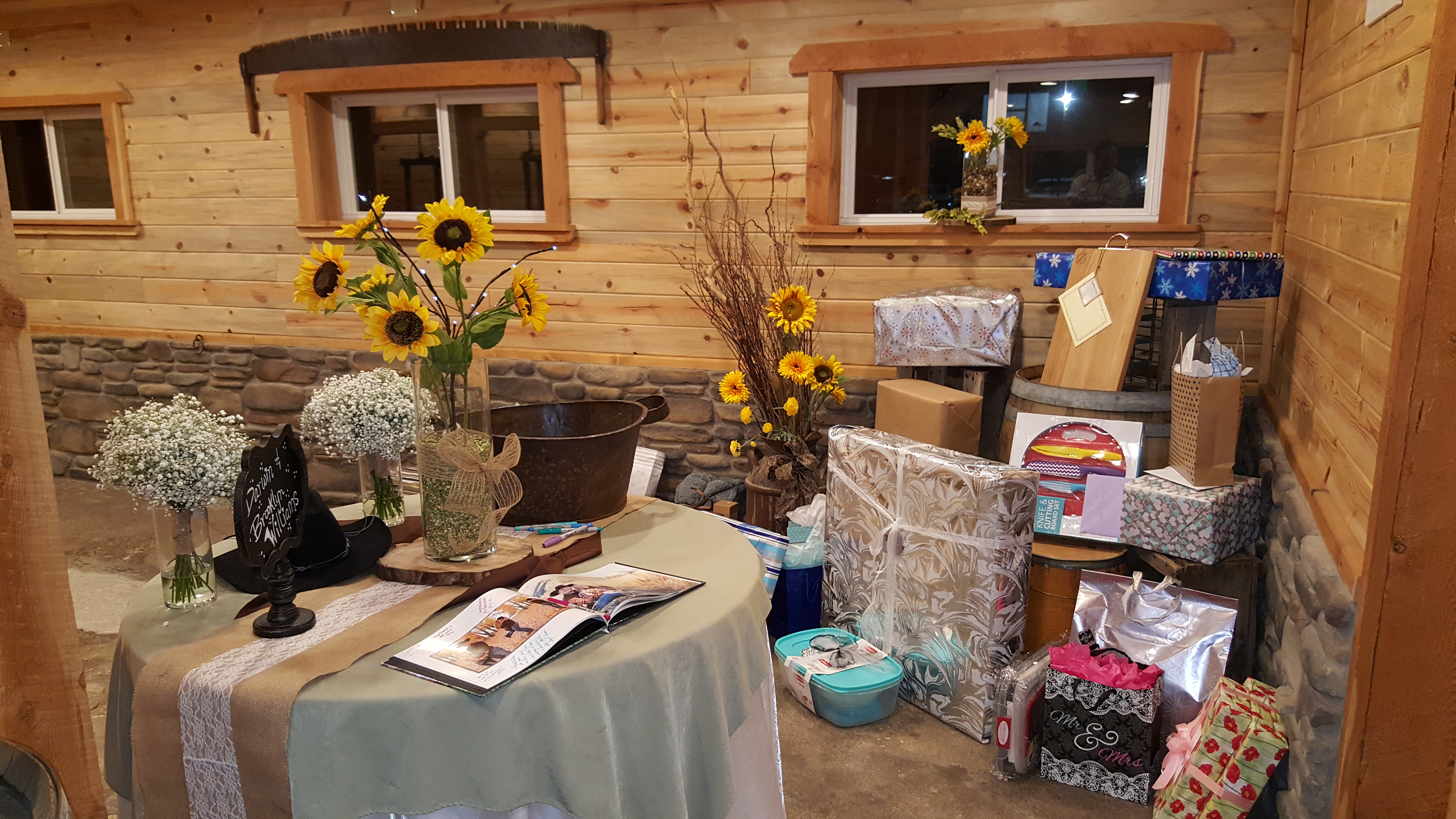 Rustic Gift Area.