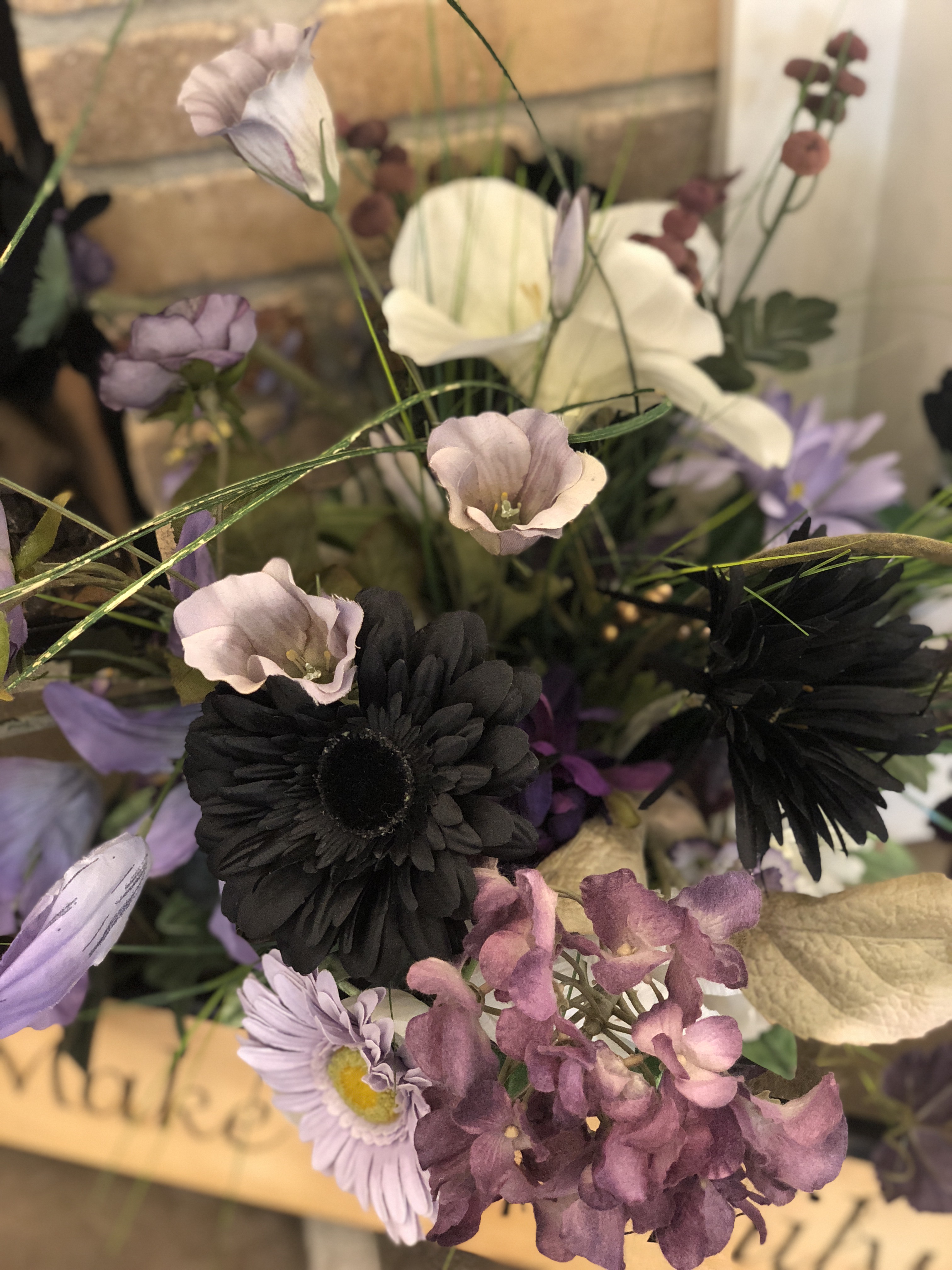 Flowers included