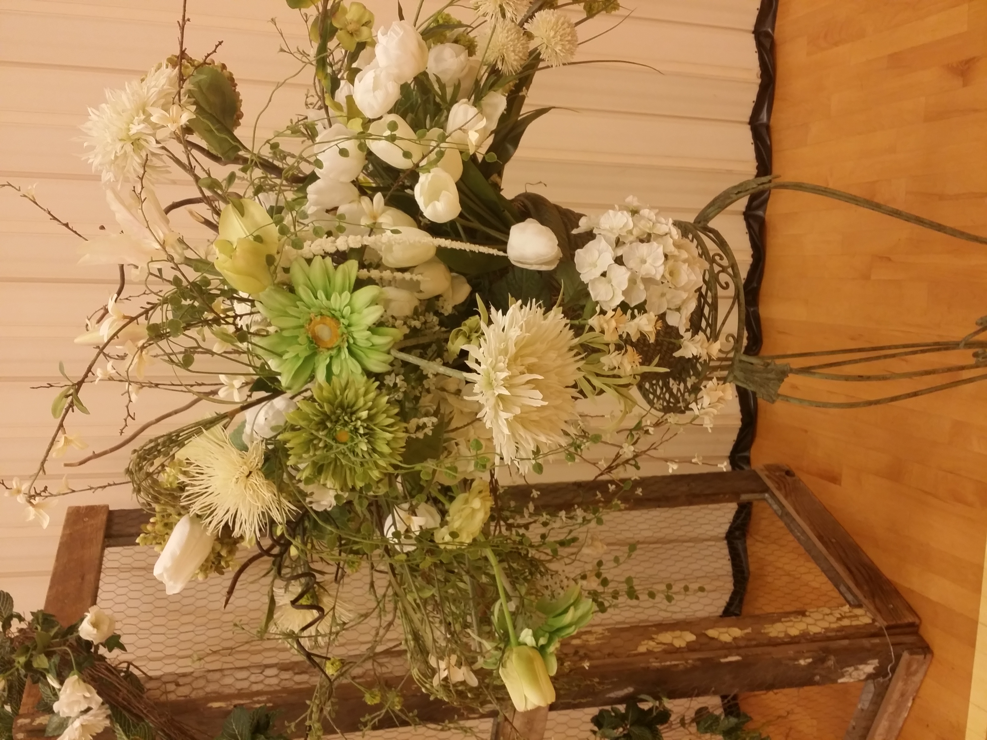 Custom Rustic Flower Arrangements.