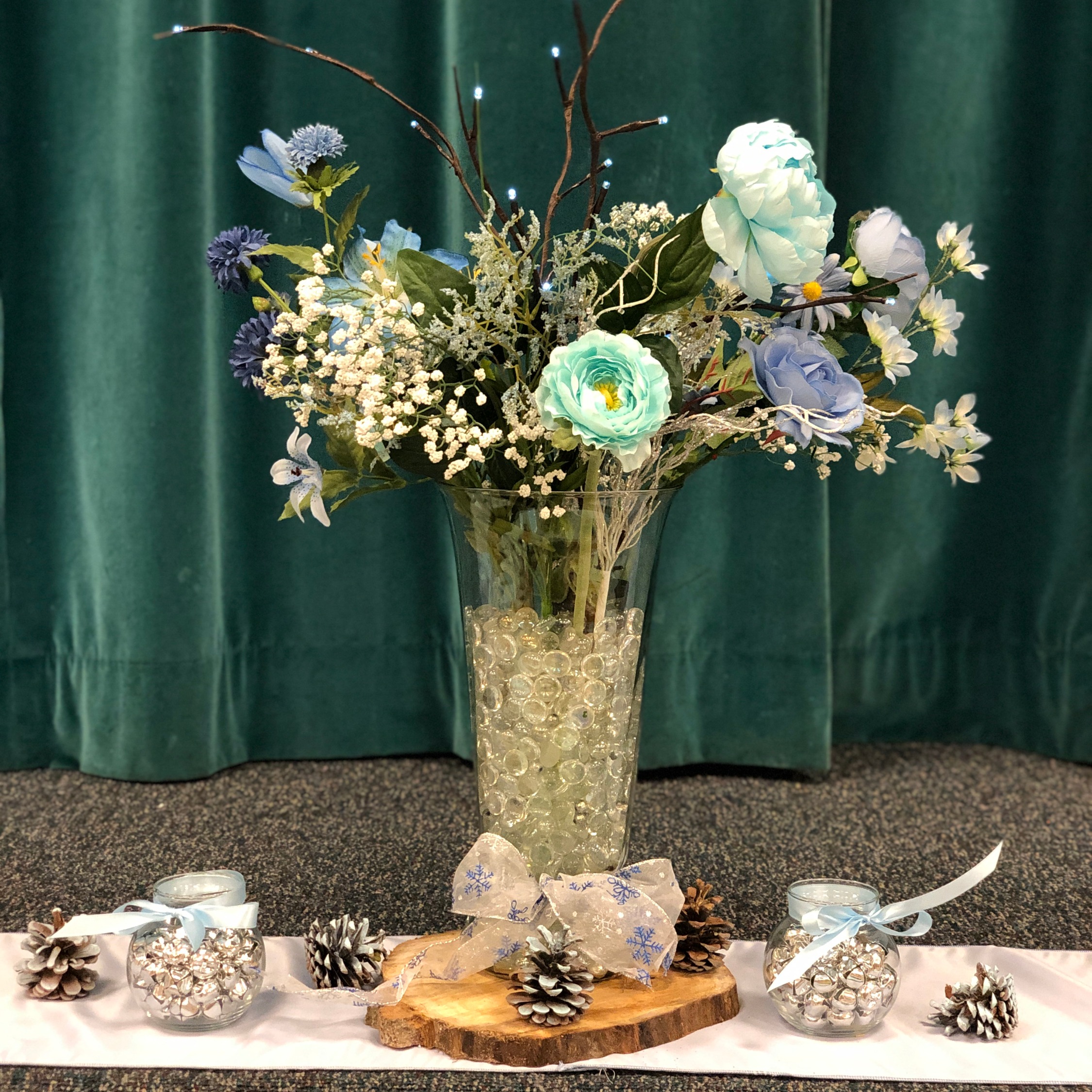 Serving Table Centerpiece