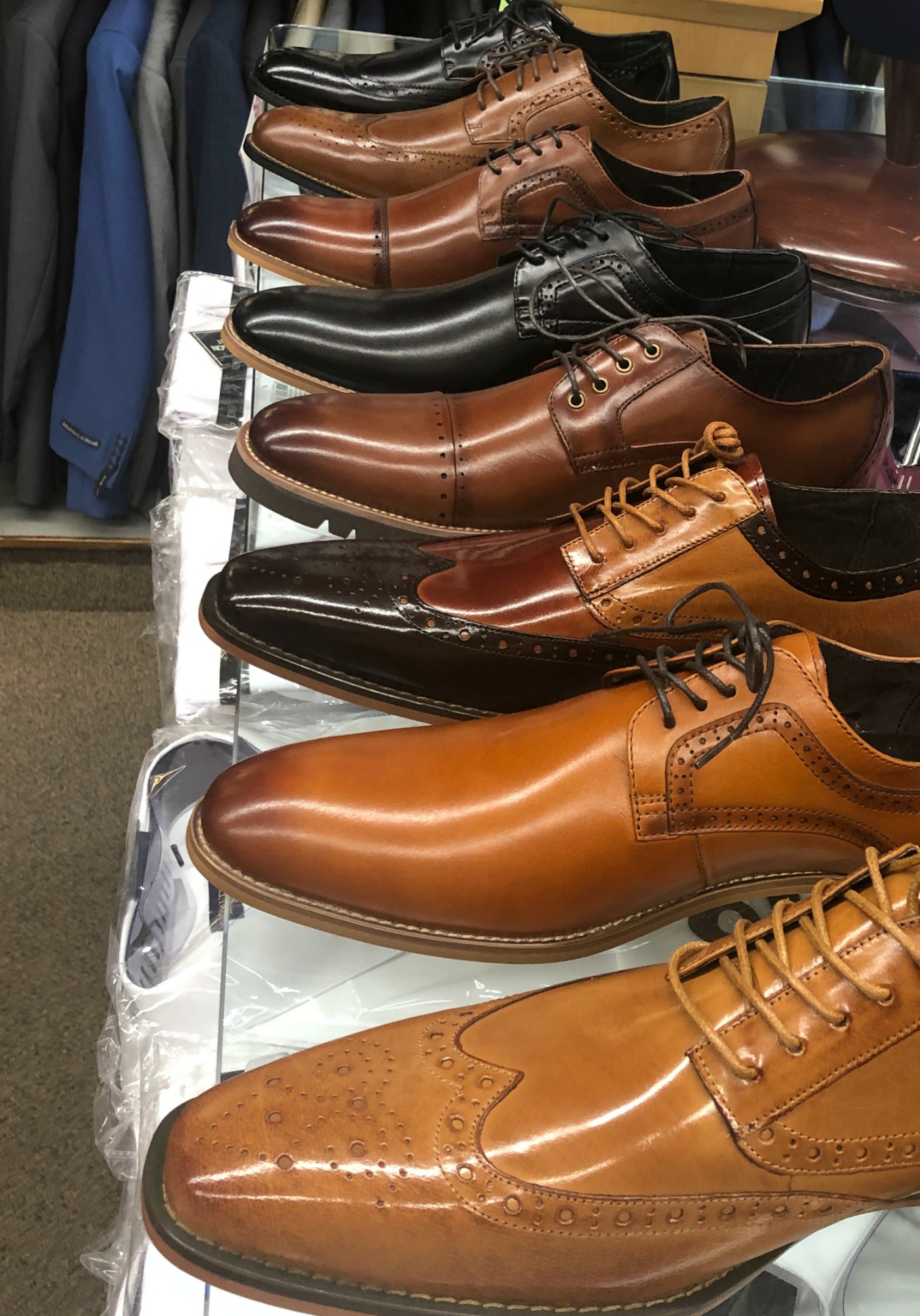 Shoes in all colors.