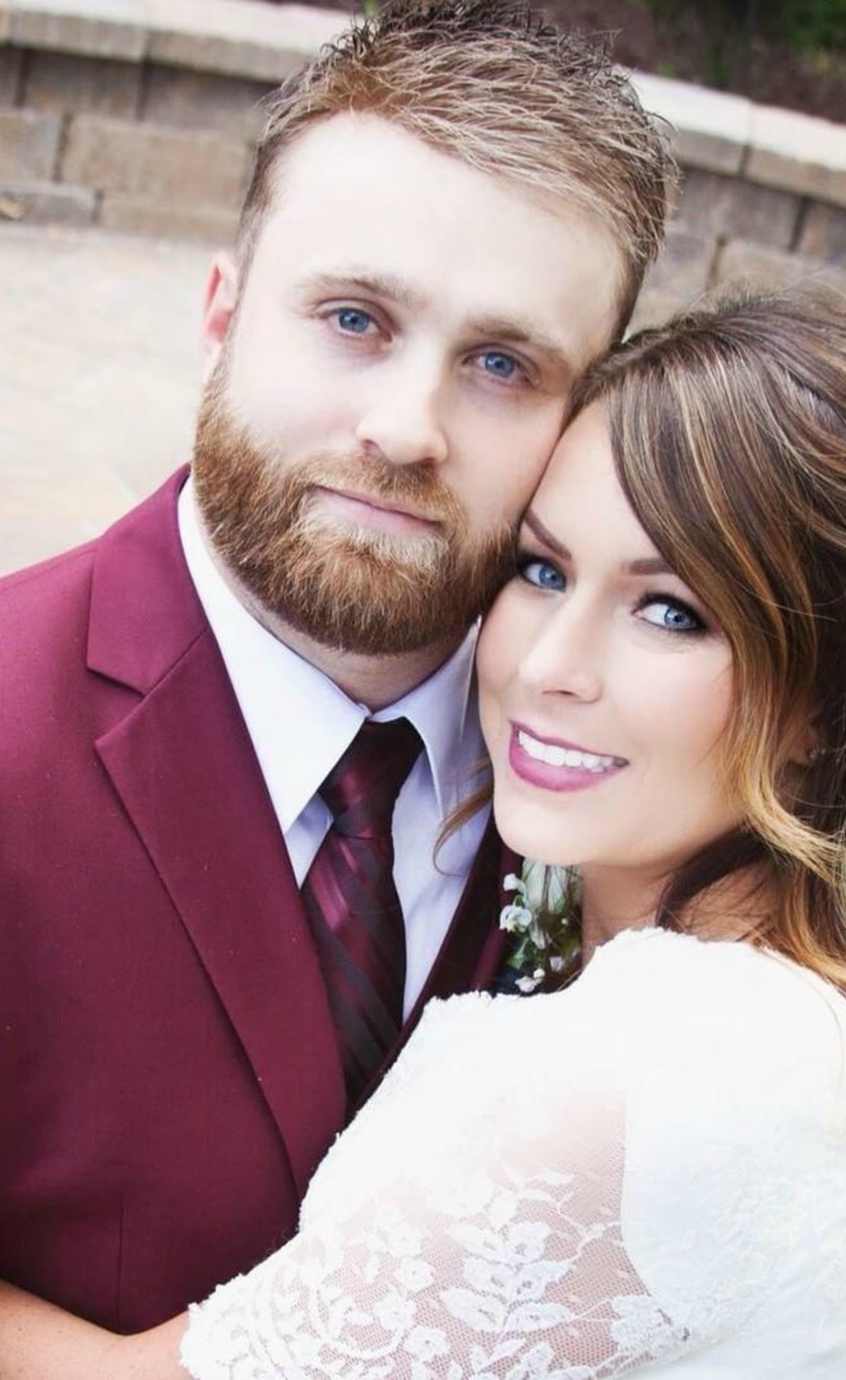 Burgundy Suit for the Groom