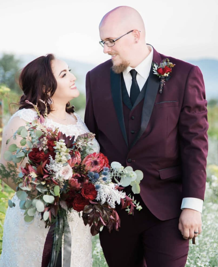Burgundy Suits