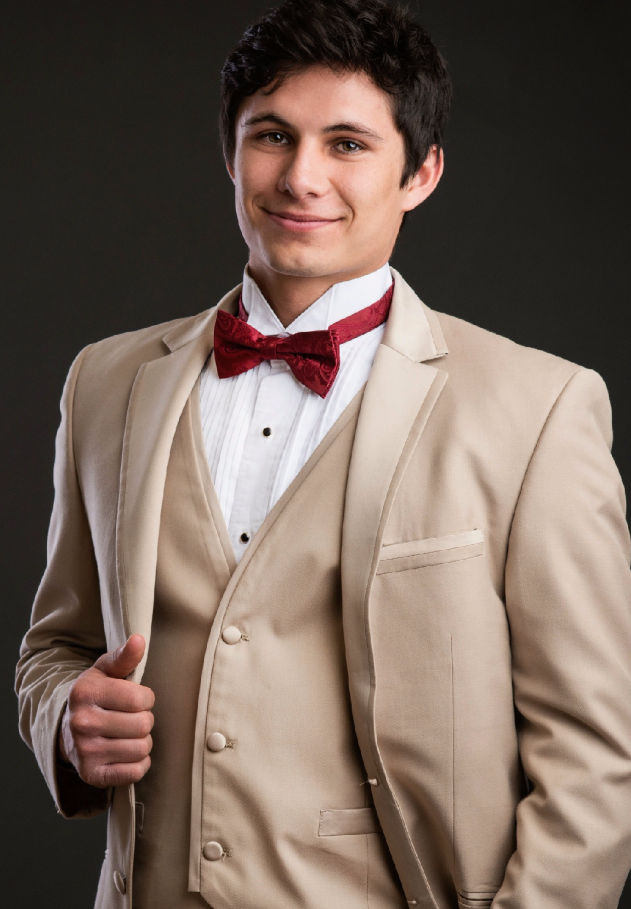 Tan Tuxedo