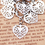 Thumbnail: Exquisite Hollow Heart Filigree Earrings for Women - Fashion Jewelry