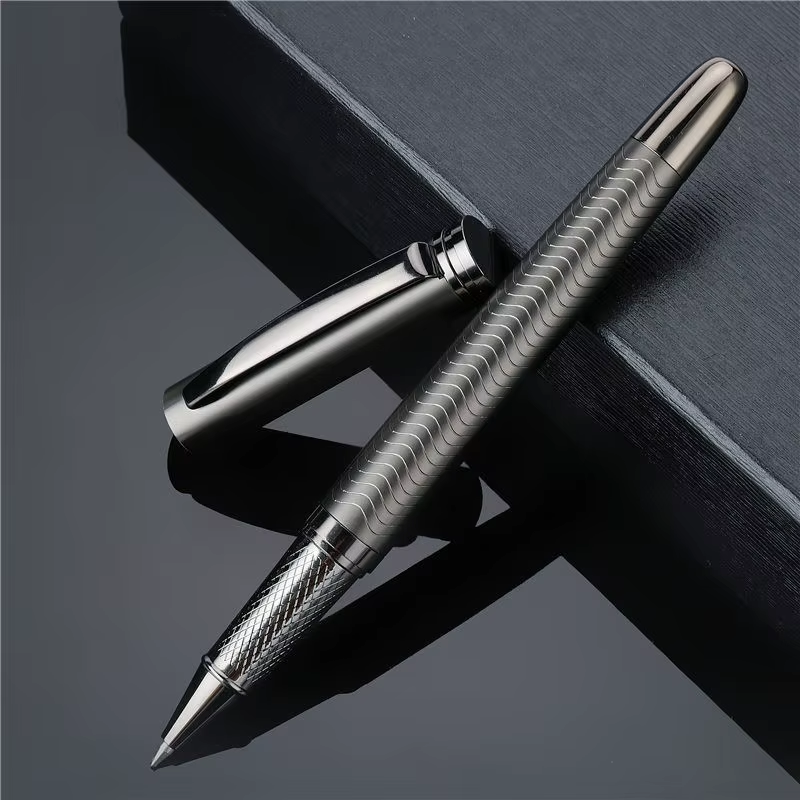 Thumbnail: Premium Metal Ballpoint Pen in Gift Box for Office and School Use