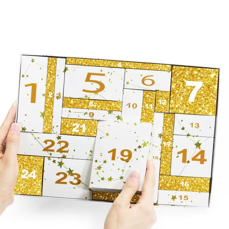 Thumbnail: Christmas Advent Calendar Makeup Set for Women and Girls