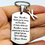 Thumbnail: Brother Keychain Gift - Thank You for Being My Brother from Sister