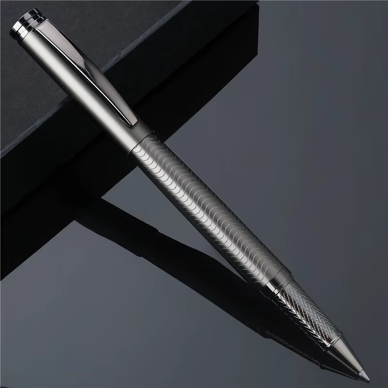Thumbnail: Premium Metal Ballpoint Pen in Gift Box for Office and School Use