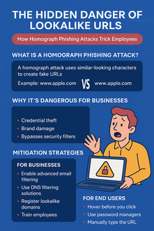 When an “a” Isn’t Really an “a”: The Hidden Danger of Sophisticated (Homographic) Phishing Attacks