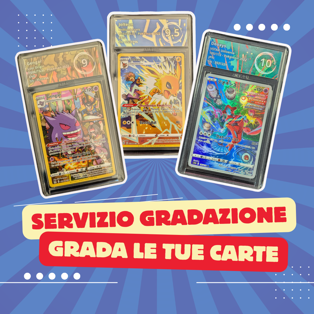 Grada le tue Carte ! Servizio di Gradazione Carte