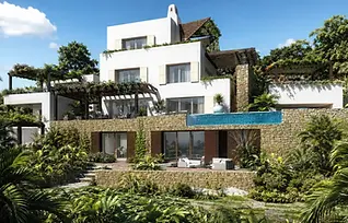 Zorba Villas complex in Goa India