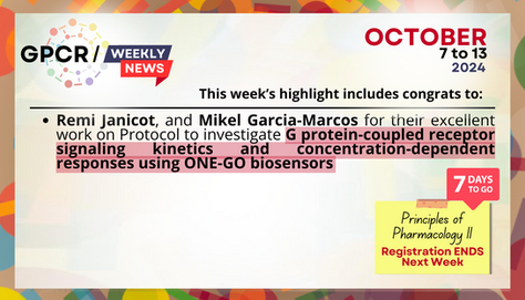Discover the Hottest GPCR News of the Week: Oct 7-13, 2024!