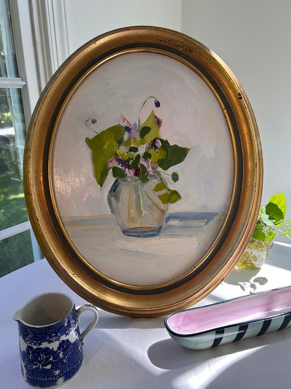 Thumbnail: Violets and Wildflowers for Vivian