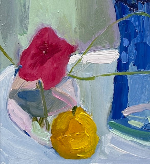 Thumbnail: Single Hydrangea in Morning Blue