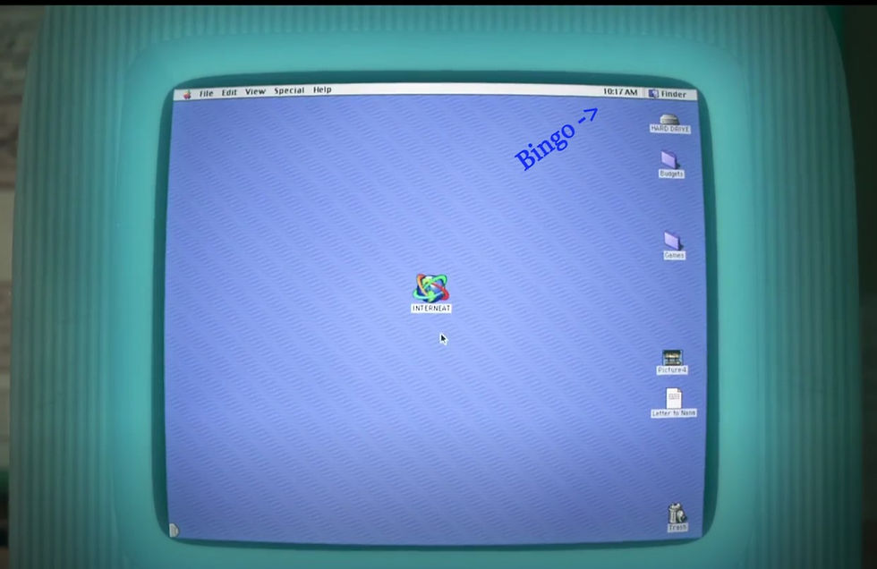 Litwak's computer. Wreck-It Ralph.