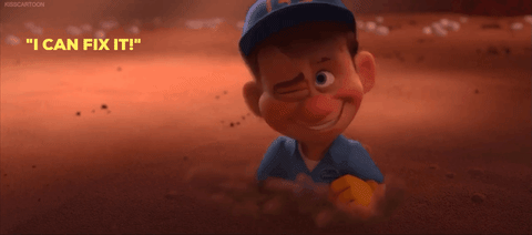 Fix-It Felix. Wreck-It Ralph
