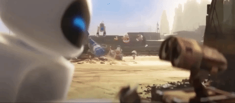 Wall-E and EVE. Wall-E 2008
