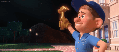 Fix-It Felix. Wreck-It Ralph.