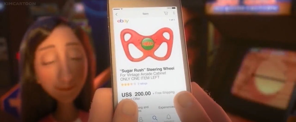 Sugar Rush Steering Wheel. Wreck-It Ralph 2