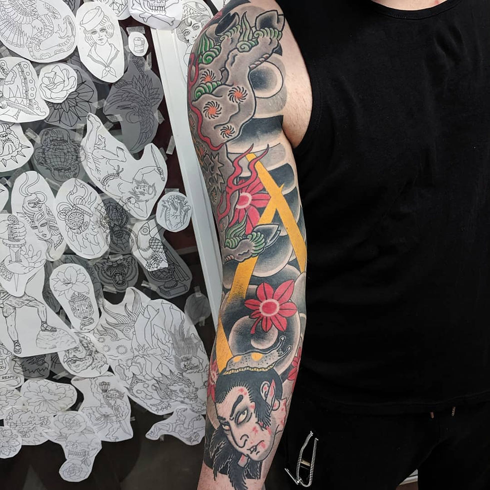japanese sleeve tattoo