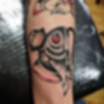 American traditional fish tattoo