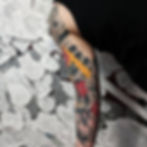 japanese sleeve Kirin namakubi irezumi ink