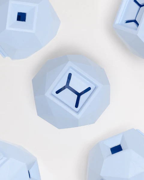 Thumbnail: Up Dog Toys The Odin Dog Puzzle Toy - Powder Blue