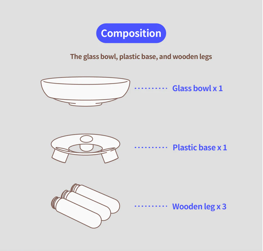 Thumbnail: Inherent Oreo Glass Beech Wood - Short