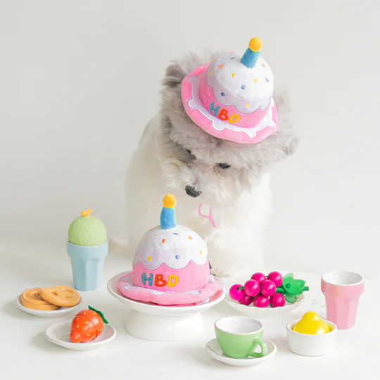 Thumbnail: Bite Me Happy Birthday Cake Hat Toy