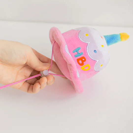 Thumbnail: Bite Me Happy Birthday Cake Hat Toy